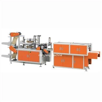 Máquina de fabricación de guantes de plástico desechables