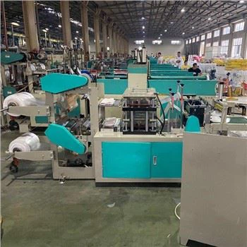 Máquina de fabricación de guantes de PE