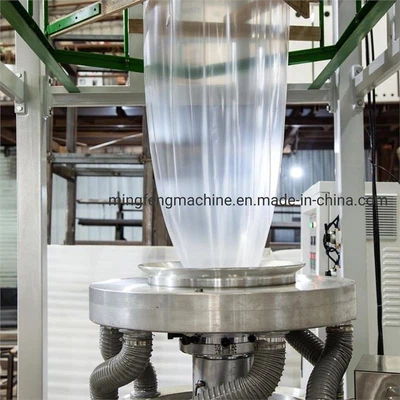 Multicolor Two-color Stripe Extruder HDPE Film Blowing Machine Two-color Film Rolling Extruder Multicolor Two-color Stripe Extruder HDPE Film Blowing Machine Two-color Film Rolling Extruder