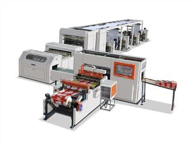Máquina envasadora y embalaje de corte de papel A4 completamente automática de dos carretes