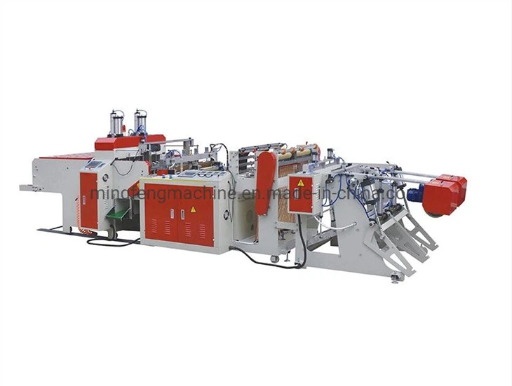 Máquina de corte por calor de sellado térmico de bolsas de nailon de plástico