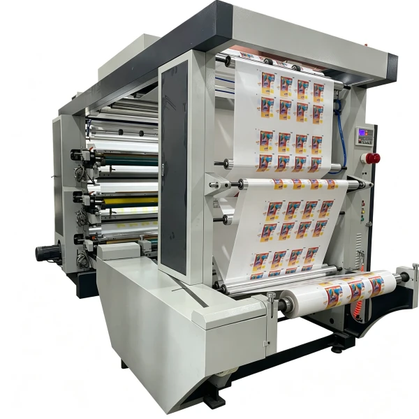 Máquina de impresión flexográfica de embalaje
