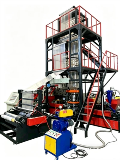 Máquina de soplado de película ABA de plástico de nailon Máquina de película soplada de coextrusión de 3 capas